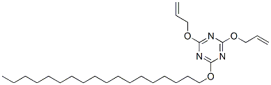 4,6-di(allyloxy)-2-(octadecyloxy)-1,3,5-triazine CAS#: 66747-19-1