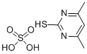 4,6-dimethyl-2-thioxo-(1H)-pyrimidinediylium sulphate CAS#: 68901-13-3