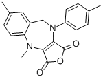 4,7-DIMETHYL-10-P-TOLYL-9,10-DIHYDRO-4H-2-OXA-4,10-DIAZA-BENZO[F]AZULENE-1,3-DIONE CAS#: 643735-26-6