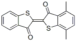 4,7-dimethyl-2-(3-oxobenzo[b]thien-2(3H)-ylidene)benzo[b]thiophene-3(2H)-one CAS#: 68516-80-3