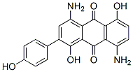 4,8-diamino-1,5-dihydroxy-2-(4-hydroxyphenyl)anthraquinone CAS#: 7098-08-0