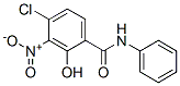 4CHLORO3NITROSALICYLANILIDE CAS#: 6490-99-9
