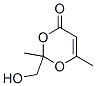 4H-1,3-Dioxin-4-one, 2-(hydroxymethyl)-2,6-dimethyl- (9CI) CAS#: 525600-93-5
