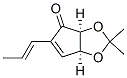 4H-Cyclopenta-1,3-dioxol-4-one,3a,6a-dihydro-2,2-dimethyl-5-(1E)-1-propenyl-,(3aS,6aS)-(9CI) CAS#: 683276-30-4