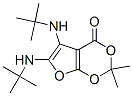 4H-Furo[2,3-d]-1,3-dioxin-4-one,  5,6-bis[(1,1-dimethylethyl)amino]-2,2-dimethyl- CAS#: 176386-21-3