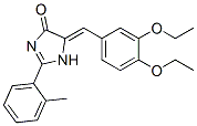4H-Imidazol-4-one,  5-[(3,4-diethoxyphenyl)methylene]-1,5-dihydro-2-(2-methylphenyl)-  (9CI) CAS#: 639005-80-4