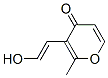 4H-Pyran-4-one, 3-(2-hydroxyethenyl)-2-methyl- (9CI) CAS#: 674786-32-4