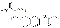 4H-Pyrimido[2,1-a]isoquinoline-3-carboxylic  acid,  6,7-dihydro-10-(2-methyl-1-oxopropoxy)-4-oxo- CAS#: 69301-13-9