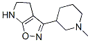 4H-Pyrrolo[3,2-d]isoxazole,5,6-dihydro-3-(1-methyl-3-piperidinyl)-(9CI) CAS#: 603068-00-4