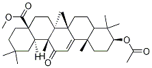 (4aS,6aR,6bS,10S,12aS,14aR,14bR)-Methyl 10-acetoxy-2,2,6a,6b,9,9,12a-heptaMethyl-14-oxo-1,2,3,4,4a,5,6,6a,6b,7,8,8a,9,10,11,12,12a,14,14a,14b-icosahydropicene-4a-carboxylate CAS#: 65023-20-3