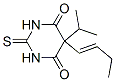 5-(1-Butenyl)-2,3-dihydro-5-isopropyl-2-thioxo-4,6(1H,5H)-pyrimidinedione CAS#: 67050-07-1