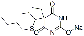 5-[1-(Butylthio)propyl]-5-ethyl-2-sodiooxy-4,6(1H,5H)-pyrimidinedione CAS#: 67050-78-6