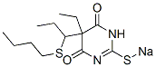 5-[1-(Butylthio)propyl]-5-ethyl-2-sodiothio-4,6(1H,5H)-pyrimidinedione CAS#: 67050-80-0