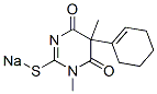 5-(1-Cyclohexenyl)-1,5-dimethyl-2-sodiothio-4,6(1H,5H)-pyrimidinedione CAS#: 66940-52-1