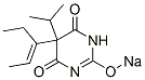 5-(1-Ethyl-1-propenyl)-5-isopropyl-2-sodiooxy-4,6(1H,5H)-pyrimidinedione CAS#: 64038-26-2
