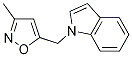 5-[(1-Indolyl)Methyl]-3-Methylisoxazole CAS#: 528593-71-7