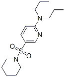 5-(1-piperidylsulfonyl)-N,N-dipropyl-pyridin-2-amine CAS#: 7065-85-2