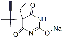 5-(1,1-Dimethyl-2-propynyl)-5-ethyl-2-sodiooxy-4,6(1H,5H)-pyrimidinedione CAS#: 66941-18-2