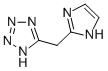 5-(1H-imidazol-2-ylmethyl)-2H-tetrazole CAS#: 63927-84-4