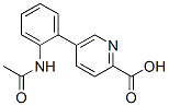 5-(2-Acetylaminophenyl)-picolinic acid CAS#: 648898-17-3