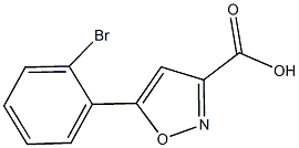 5-(2-BROMOPHENYL)-3-ISOXAZOLECARBOXYLIC ACID CAS#: 668971-60-6