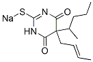 5-(2-Butenyl)-5-(1-methylbutyl)-2-sodiothio-4,6(1H,5H)-pyrimidinedione CAS#: 67050-11-7