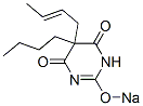 5-(2-Butenyl)-5-butyl-2-sodiooxy-4,6(1H,5H)-pyrimidinedione CAS#: 67049-97-2