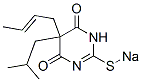 5-(2-Butenyl)-5-isobutyl-2-sodiothio-4,6(1H,5H)-pyrimidinedione CAS#: 67050-02-6