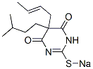 5-(2-Butenyl)-5-isopentyl-2-sodiothio-4,6(1H,5H)-pyrimidinedione CAS#: 67050-03-7