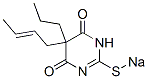5-(2-Butenyl)-5-propyl-2-sodiothio-4,6(1H,5H)-pyrimidinedione CAS#: 67050-15-1
