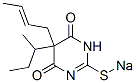 5-(2-Butenyl)-5-sec-butyl-2-sodiothio-4,6(1H,5H)-pyrimidinedione CAS#: 67049-99-4