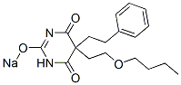 5-(2-Butoxyethyl)-5-phenethyl-2-sodiooxy-4,6(1H,5H)-pyrimidinedione CAS#: 67050-18-4