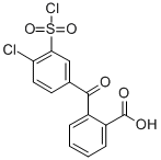 5-(2-Carboxybenzoyl)-2-chlorobenzenesulfonyl chloride CAS#: 68592-12-1