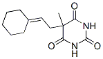 5-(2-Cyclohexylideneethyl)-5-methylbarbituric acid CAS#: 66940-56-5