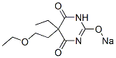 5-(2-Ethoxyethyl)-5-ethyl-2-sodiooxy-4,6(1H,5H)-pyrimidinedione CAS#: 66941-22-8