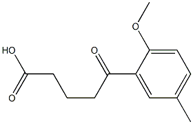 5-(2-METHOXY-5-METHYLPHENYL)-5-OXOVALERIC ACID CAS#: 71472-14-5