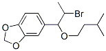5-[2-bromo-1-(3-methylbutoxy)propyl]benzo[1,3]dioxole CAS#: 6976-52-9