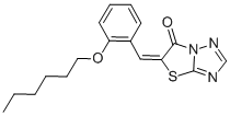 5-[2-(hexyloxy)benzylidene][1,3]thiazolo[3,2-b][1,2,4]triazol-6(5H)-one CAS#: 617695-15-5