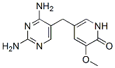 5-[(2,4-Diamino-5-pyrimidinyl)methyl]-3-methoxy-2(1H)-pyridinone CAS#: 65873-76-9