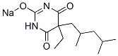 5-(2,4-Dimethylpentyl)-5-ethyl-2-sodiooxy-4,6(1H,5H)-pyrimidinedione CAS#: 66941-16-0