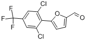 5-[2,6-DICHLORO-4-(TRIFLUOROMETHYL)PHENYL]-2-FURALDEHYDE CAS#: 680215-60-5
