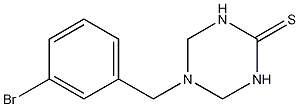 5-[(3-Bromophenyl)methyl]tetrahydro-1,3,5-triazine-2(1H)-thione CAS#: 529489-25-6