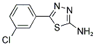 5-(3-CHLORO-PHENYL)-[1,3,4]THIADIAZOL-2-YLAMINE CAS#: 70057-67-9