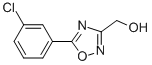 (5-(3-CHLOROPHENYL)-1,2,4-OXADIAZOL-3-YL)METHANOL CAS#: 660417-36-7