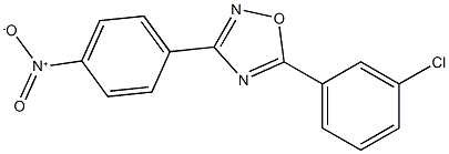 5-(3-CHLOROPHENYL)-3-(4-NITROPHENYL)-1,2,4-OXADIAZOLE CAS#: 690989-63-0