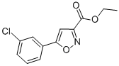 5-(3-CHLOROPHENYL)-ISOXAZOLE-3 CARBOXYLIC ACID ETHYL ESTER CAS#: 657424-77-6