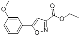 5-(3-METHOXYPHENYL)-3-ISOXAZOLECARBOXYLIC ACID ETHYL ESTER CAS#: 668971-57-1