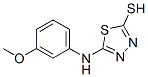5-[(3-METHOXYPHENYL)AMINO]-1,3,4-THIADIAZOLE-2-THIOL CAS#: 68161-58-0