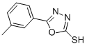 5-(3-METHYLPHENYL)-1,3,4-OXADIAZOLE-2-THIOL CAS#: 66147-19-1