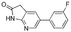 5-(3-fluorophenyl)-1H-pyrrolo[2,3-b]pyridin-2(3H)-one CAS#: 611204-90-1